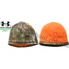Under Armour® Reversible Fleece 2.0 Beanie Realtree Xtra®-Blaze Orange