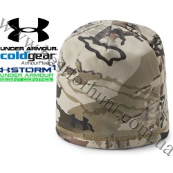 Under Armour® Threadborne™ Scent Control Storm Fleece Beanie Ridge Reaper Barren® Camo