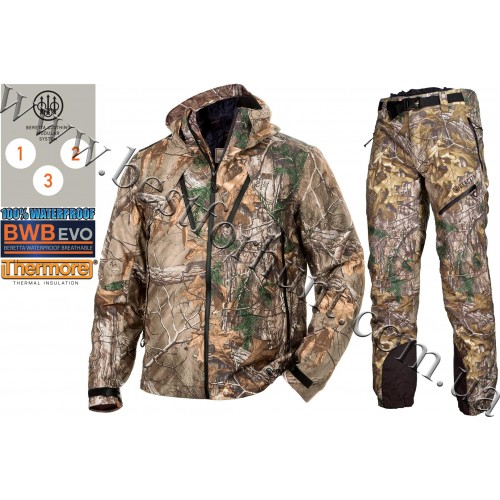 Beretta® Insulated Active Jacket GU481 Realtree Xtra® with Beretta® Insulated Active Pants CU351 Realtree Xtra®
