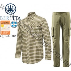 Костюм для полювання Beretta® Lightweight Shirt and Cargo Pants Hunting Set Green Костюм для полювання Beretta® Lightweight Shirt and Cargo Pants Hunting Set Green
