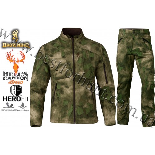Browning® Hell's Canyon™ Speed Backcountry Hunting Set A-TACS FG Camo™