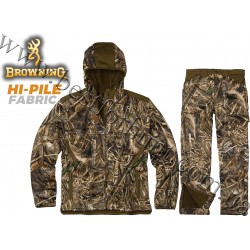 Browning® High Pile Hooded Hunting Set Realtree MAX-5®