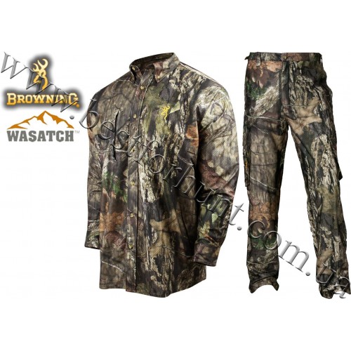 Browning® Wasatch™ Mesh-Lite Long Sleeve Set Mossy Oak® Break-Up® COUNTRY™