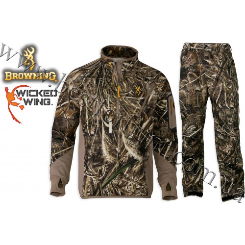 Browning® Wicked Wing™ Smoothbore Fleece Hunting Set Realtree MAX-5®