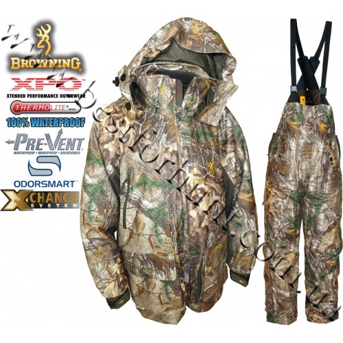 Browning® XPO™ Big Game Pre-Vent® Waterproof Insulated 4-in-1 Realtree Xtra®