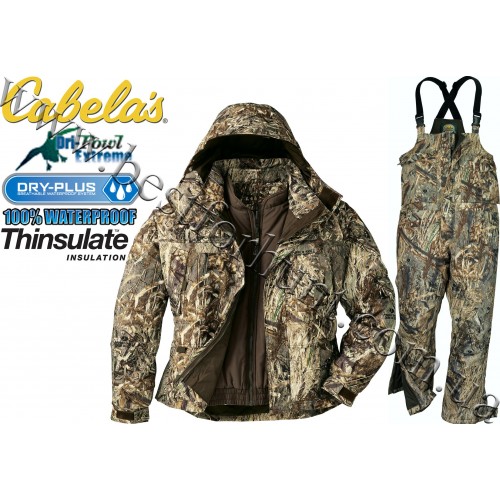 Cabela's Dry-Plus® Dri-Fowl™ Waterfowl Hunting Set Mossy Oak® Duck Blind®