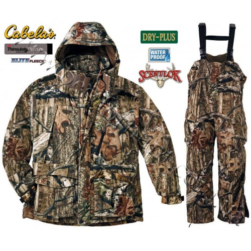 Cabela's Dry-Plus® Elite™ Fleece Scent-Lok® Insulated Mossy Oak® Break-Up® Infinity™