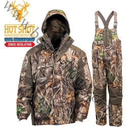 HOT SHOT® Gear 3in1 Insulated Camo Waterproof Hunting Set Realtree Edge™
