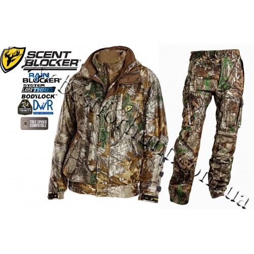 ScentBlocker® Trinity™ Outfitter™ RainBlocker® 4-in-1 Set Realtree Xtra®