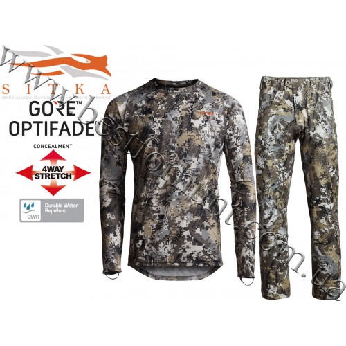 Костюм для полювання Sitka™ Gear Core Lightweight Long Sleeve Crew with Sitka™ Gear Traverse Pant GORE™ OPTIFADE™ Concealment Elevated II