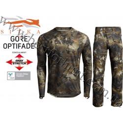 Костюм для полювання Sitka™ Gear Core Lightweight Long Sleeve Crew with Sitka™ Gear Traverse Pant 600029-TM GORE™ OPTIFADE™ Concealment Waterfowl Timber