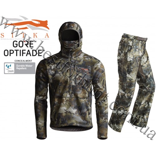 Sitka™ Gear Gradient Berber Fleece Hoodie and Pant Huntig Set GORE™ OPTIFADE™ Concealment Waterfowl Timber