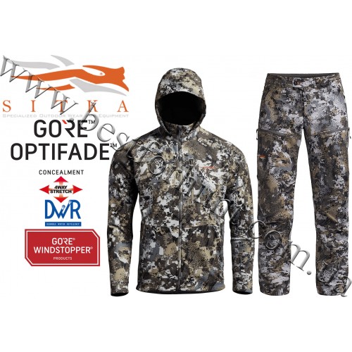 Костюм для полювання Sitka™ Gear Jetstream Jacket 600037-EV with Sitka™ Gear  Endure (Mountain 2.0) Pant 600455-EV GORE™ OPTIFADE™ Concealment Elevated II