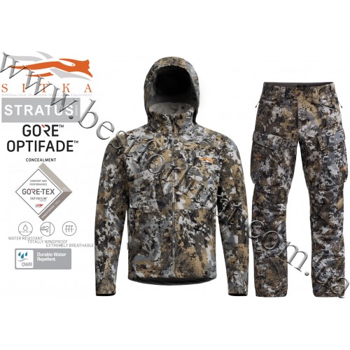 Костюм для полювання Sitka™ Gear Stratus™ Jacket 2.0 600476-EV with Sitka™ Gear Stratus™ Pant 2.0 600474-EV GORE™ OPTIFADE™ Concealment Elevated II