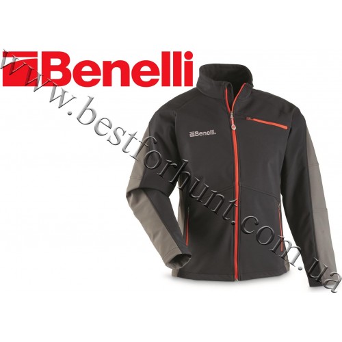 Benelli® SoftShell Active Jacket Black Charcoal
