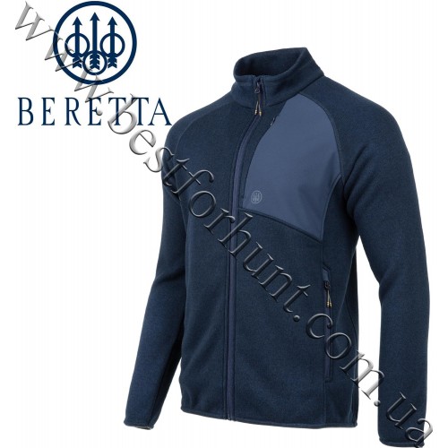 Beretta® Abisko Full Zip Fleece P3631 Blue Total Eclipse