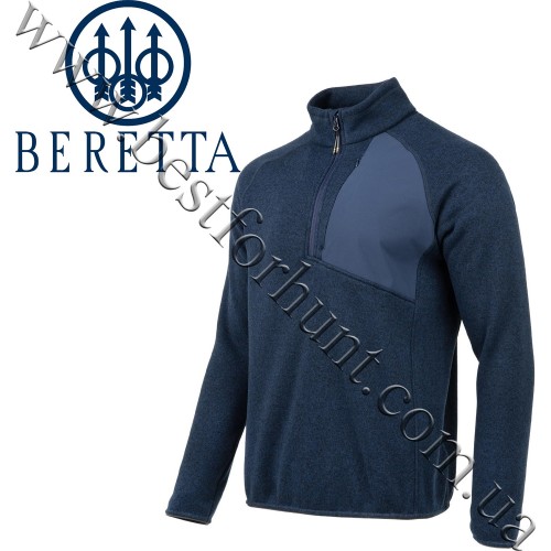Beretta® Abisko Half Zip Fleece P3152 Blue Total Eclipse