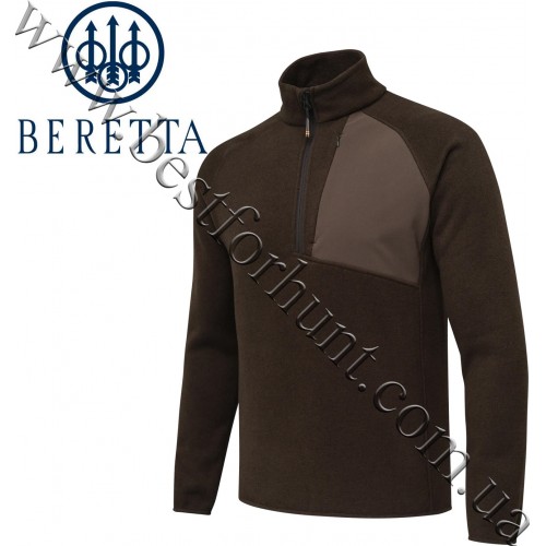 Beretta® Abisko Half Zip Fleece P3152 Brown Bark