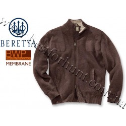 Beretta® Techno Wind Shield Long Zip Sweater PUB5 Brown Arabico