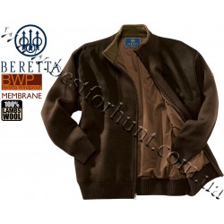 Beretta® Wind Barrier Long Zip Sweater PU33 Brown