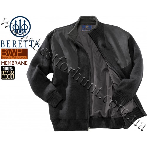 Beretta® Wind Barrier Long Zip Sweater PU33 Gray