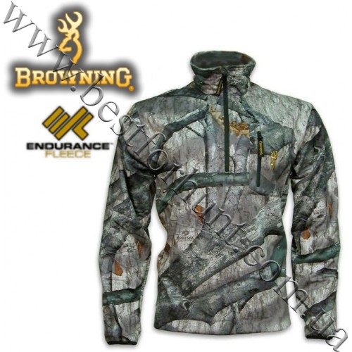 Browning® Endurance™ Fleece 1/4 Zip Pullover Mossy Oak® Treestand®
