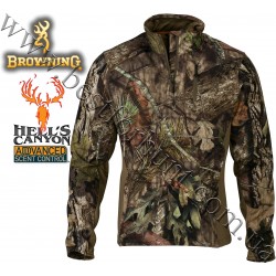 Browning® Hell's Canyon™ Ajax 1/4 Zip Pullover Mossy Oak® Break-Up® COUNTRY™