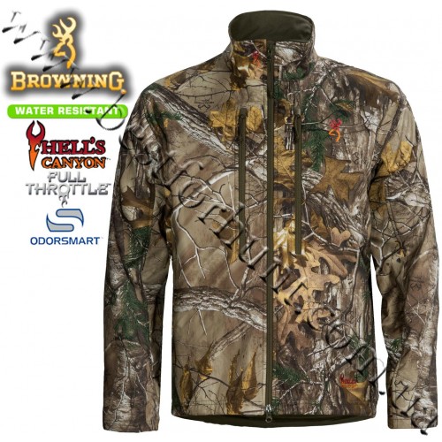 Browning® Hell's Canyon™ Full Throttle™ Hunting Jacket Realtree Xtra®