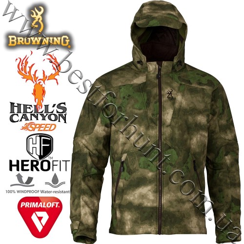 Browning® Hell's Canyon™ Speed Hellfire Jacket A-TACS FG Camo™
