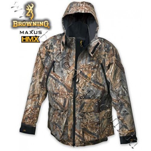 Browning® Maxus™ HMX™ Waterfowl Waterproof Jacket Mossy Oak® Duck Blind®