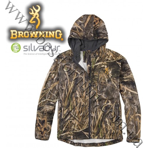 Browning® Wasatch™ Core and Basic Fleece Jacket Mossy Oak® Shadow Grass® Habitat™