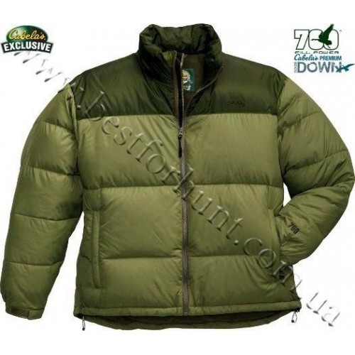 Cabela's 700 Down Fairbanks Jacket Olive