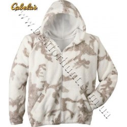 Cabela's Outfitter's Fleece Winter Hooded Jacket