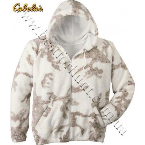 Cabela's Outfitter's Fleece Winter Hooded Jacket