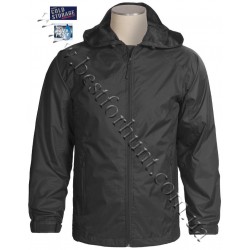 Cold Storage Waterproof Rain Parka Black