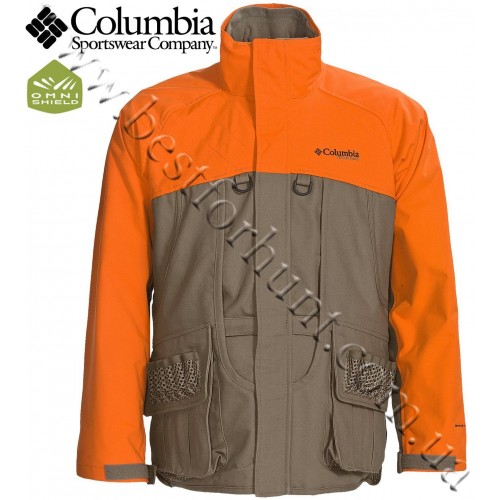 Columbia® Ptarmigan™ II Upland 3-in-1 Insulated Parka Tan/Blaze