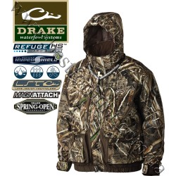 Drake® Waterfowl LST™ Eqwader™ 3-in-1 Plus 2 Wader Coat 2.0 DW2112-015 Realtree MAX-5®