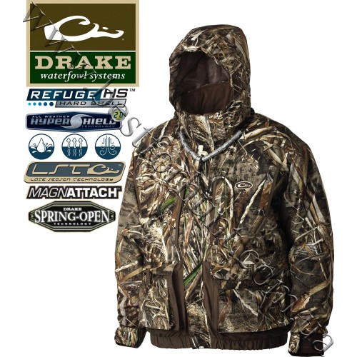 Drake® Waterfowl LST™ Eqwader™ 3-in-1 Plus 2 Wader Coat 2.0 DW2112-015 Realtree MAX-5®