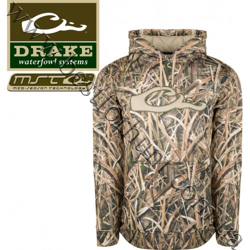 Drake® Waterfowl MST™ Camo Performance Hoodie DW2270-013 Mossy Oak® Shadow Grass® Blades™