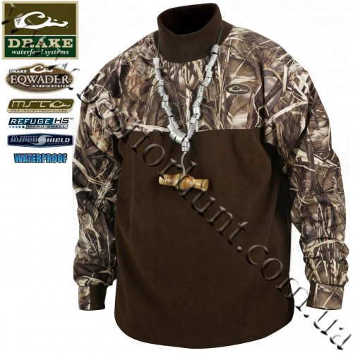 Drake Waterfowl MST Eqwader™ Mock Turtleneck Realtree MAX-4®