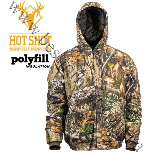 HOT SHOT® Gear Insulated Twill Hunting Jacket Realtree Edge™
