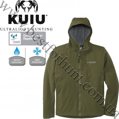 KUIU® Rubicon™ Hooded Jacket Olive