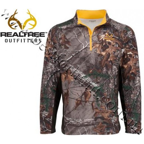 Realtree Outfitters® Performance Long-Sleeve Quarter-Zip Microfleece Pullover Realtree Xtra®