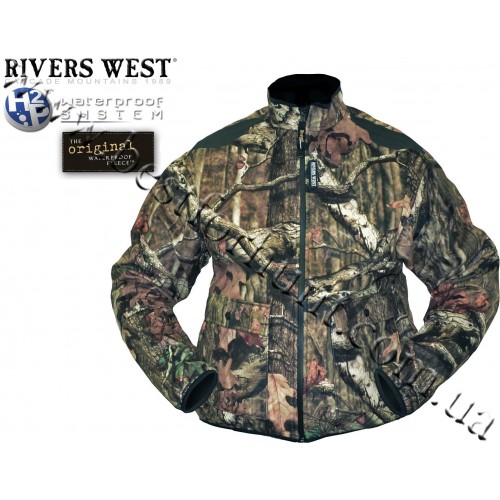 Rivers West® Frontier™ Midweight Waterproof Fleece Jacket Mossy Oak® Break-Up® Infinity™