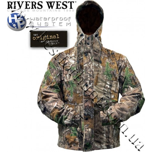 Rivers West® Pioneer™ Lightweight Waterproof Fleece Jacket Realtree Xtra®