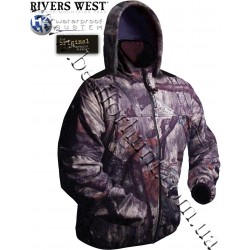 Rivers West® Spider™ Hooded Waterproof Fleece Jacket Mossy Oak® Treestand®