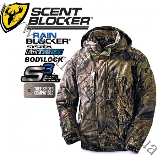 ScentBlocker® Outfitter™ S3™ RainBlocker® 4-in-1 Jacket Mossy Oak® Break-Up® COUNTRY™