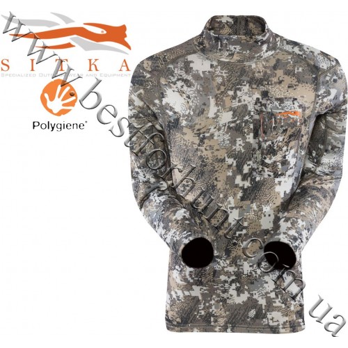 Sitka™ Core Midweight Mock Tee GORE™ OPTIFADE™ Concealment Elevated II