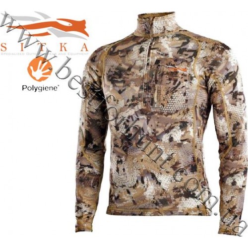 Sitka™ Core Midweight Zip Top GORE™ OPTIFADE™ Concealment Waterfowl Marsh