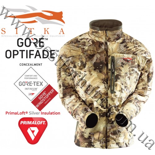 Sitka™ Gear Duck Oven Jacket GORE™ OPTIFADE™ Concealment Waterfowl Marsh